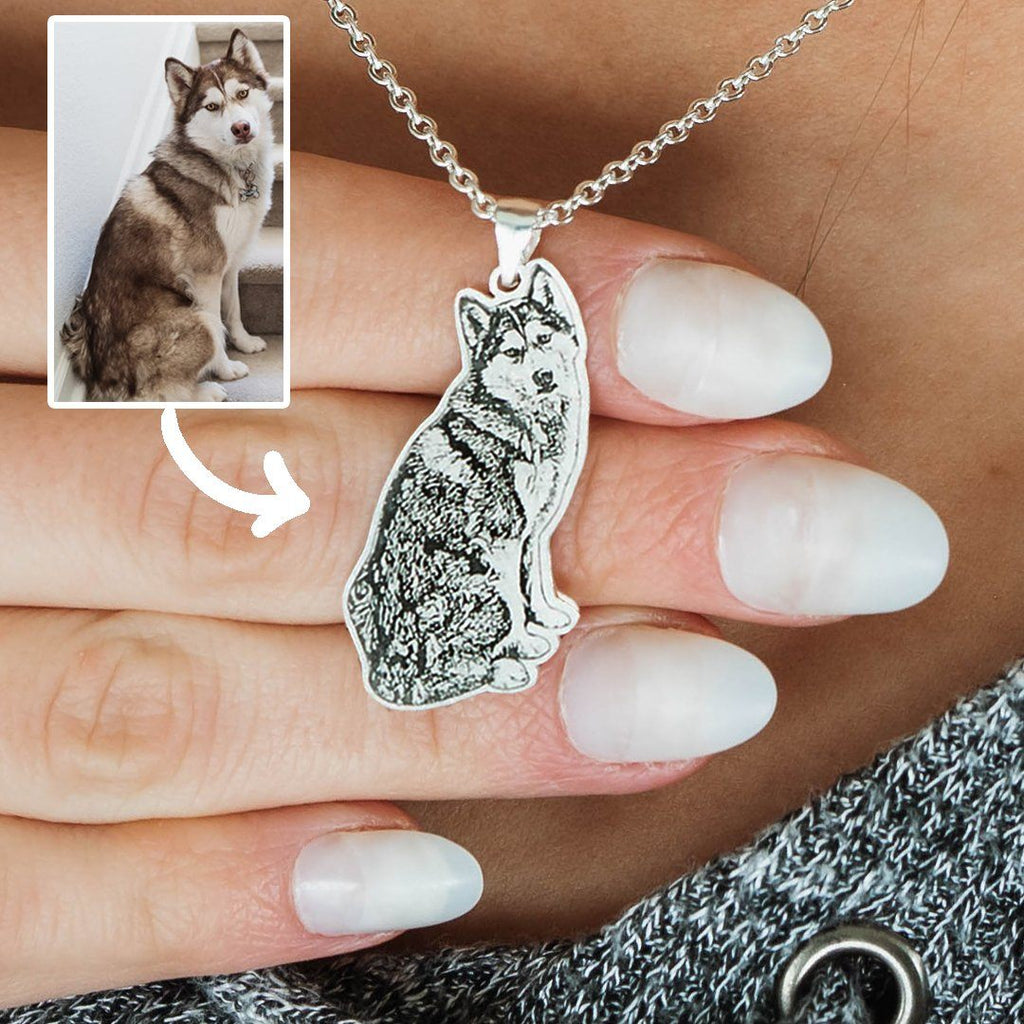 Your Pet as a Necklace Jewellery Bailey's Blanket 